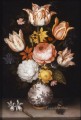 Bosschaert Ambrosius Still Life with Flowers in a Porcelain Vase